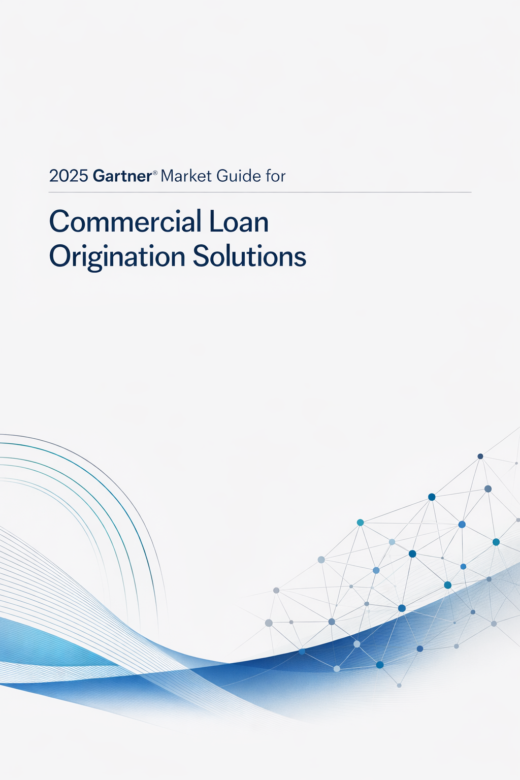 Gartner Market Guide Cover 2025 Loan Solutions